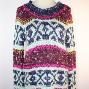 Free People Boho Chunky Tunic Sweater